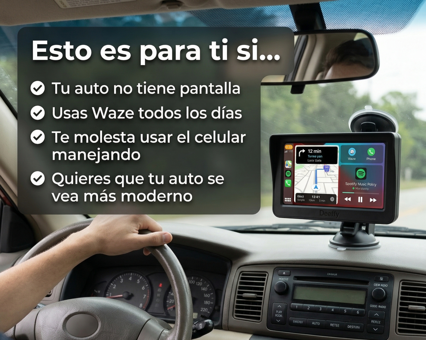 Moderniza tu auto sin cambiar la radio